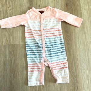 7 for all mankind snap bodysuit long sleeve